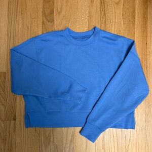 New, Never Worn Buttery Soft Blue Crewneck Sweatshirt